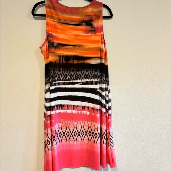 Chicos Colorful Sleeveless Dress - Picture 2 of 5